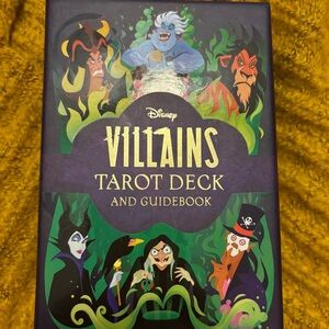 Disney Villains Tarot Deck in Purple and Green